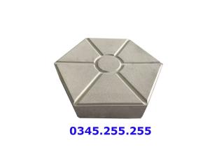 Gạch lục giác màu ghi sáng