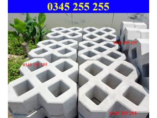 Gạch trồng cỏ 5 lỗ - Mẫu gạch trồng cỏ đẹp hiện nay