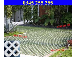 Gạch trồng cỏ 5 lỗ - Mẫu gạch trồng cỏ đẹp hiện nay